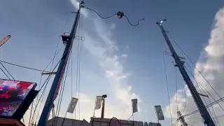 Seville fair ride cable snaps midair, four injured
