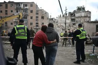 Pryluky residents mourn children killed in Putin's birthday strike