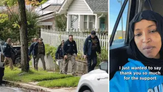 Omar returns to campaign trail with fundraising plea after federal raid