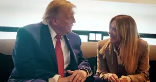 Meloni denies Trump's ‘begged for a photo’ claim as fabrication