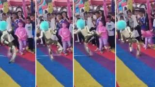 Humanoid Robot Delivers Kick at Chinese Event, Video Sparks Online Outcry