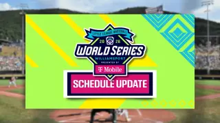 Weather delays force ESPN to reshuffle Friday's Little League World Series lineup