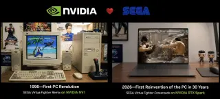 SEGA Classics Land on NVIDIA RTX Spark, 30-Year Tech Alliance Grows