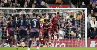 Szoboszlai stunner seals Liverpool's 3-1 win over Spurs in Carabao Cup thriller