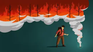 Wildfires at a tipping point force a rethink of climate models