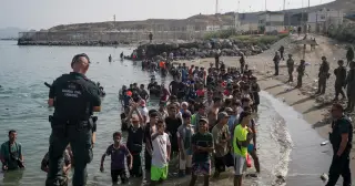 Ceuta influx tests EU border pact in its first migration crunch