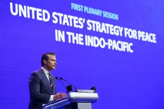 Hegseth pushes discreet Asia defense plan as he cites improved U.S.-China ties at Shangri-La