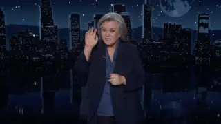 Rosie O'Donnell Thanks Trump, Roasts Him on Kimmel Monologue