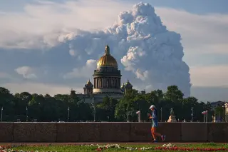 Missile strike hits Ukrainian arms expo near Kyiv, drawing outrage