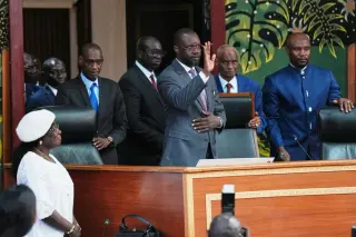 Senegal lawmakers elect ousted PM Sonko as National Assembly speaker
