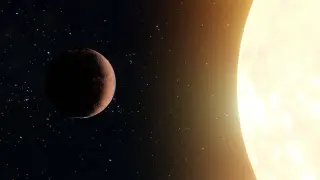 Rocky habitable-zone world reveals an atmosphere for the first time