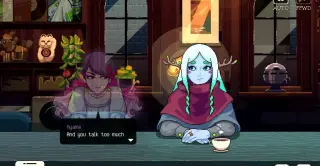 Brewing warmth in a pixelated Tokyo cafe