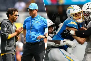 Harbaugh regrets not playing starters more in preseason after Chargers’ opener