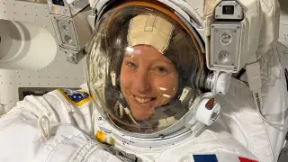 France's Sophie Adenot makes history with first Frenchwoman spacewalk at the ISS