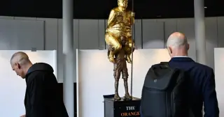 Slovak PM Fico Demands Removal of Satirical Trump Statue from EU Parliament