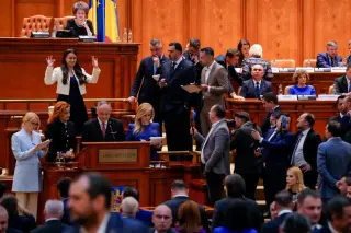 Romania in political crisis as coalition fractures after no-confidence vote