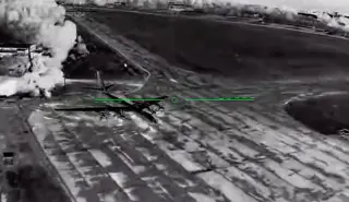 Ukrainian Drones Hit Russia’s Tu-142s and Iskander at Taganrog Airfield