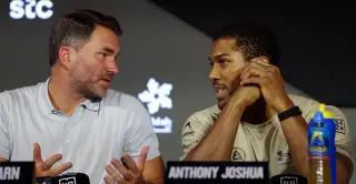 Joshua backs Hearn against White as Fury mocks Cardiff venue claims