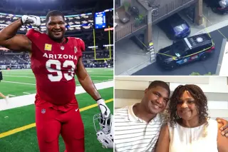 Mother of Ravens star Calais Campbell found dead; brother charged with murder in Buckhead, Atlanta