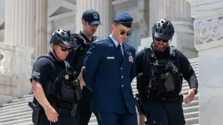 Active-duty Major Arrested at Capitol After Impeachment Call