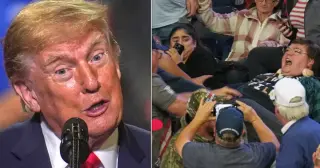Trump Mocks Attacked Protester at Ohio Rally, Igniting National Outrage