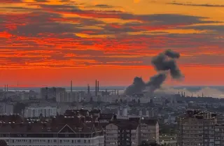 Ukraine Launches Record 1,750-Drone Barrage on Russia, Hitting Key Moscow Oil Hub