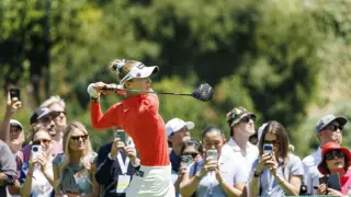 Korda and Kim Share Lead Ahead of Sunday at Riviera in U.S. Women's Open