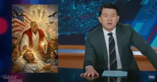 Late-Night Roasts Trump’s AI Jesus Image as Vance Defends the Joke