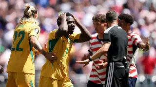 Australia blasts officiating after 2-0 World Cup loss to USA