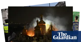 Blazes, protests, and Frankenwrap: a global mosaic in photos