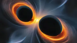Cosmic Lens Could Rewrite a Massive Black-Hole Merger