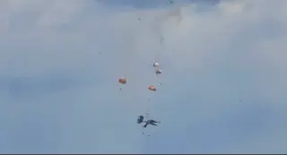 Growler Demo Teams Eject Safely After Idaho Midair Collision