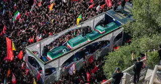 Khamenei buried at Mashhad shrine after historic funeral