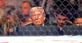 Weather Threat Could Spoil Trump's White House UFC Birthday Bash