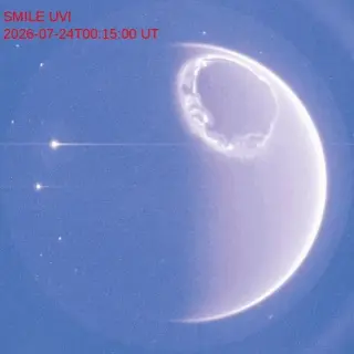 SMILE Spacecraft Captures First Full-Day Auroral Oval Since 2008