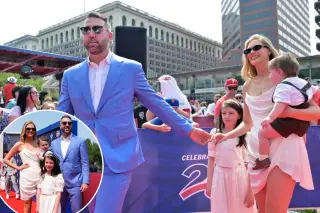 Upton, Verlander Celebrate Final All-Star Moment on Philadelphia Red Carpet