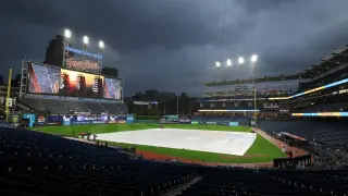 Rain Delays ALCS Game 4; Guardians and Rays Resume Series Saturday