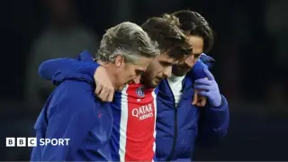 Kvaratskhelia ACL rupture ends PSG star's season ahead of Ballon d'Or