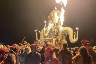 Burning Man co-founder laments festival’s slide from rebellion to luxury spectacle