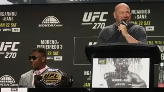 White admits he hoped Ngannou would lose at UFC 270