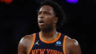 Knicks in Limbo as Anunoby’s Hamstring MRI Could Define Playoff Timeline