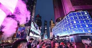 Pokémon Go marks 10th anniversary with a colossal Times Square Mewtwo encounter