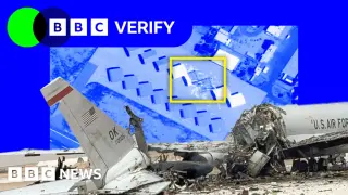 Satellite evidence suggests Iran struck 20 US sites in the Middle East