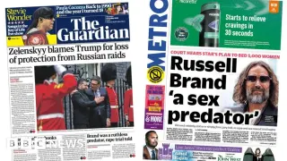 UK Press Condemns Trump Over Starlink Restrictions and Tiger Video; Brand Trial Begins