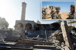 IDF strikes Hamas caches hidden in Gaza mosques and aid sites