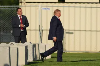 Trump Bans CNN, MS NOW and Politico From White House Over 'Fake News' Claims