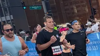 Rizzo, Clinton, and 55,000 Others Cross Finish Line in Record-Setting Chicago Marathon