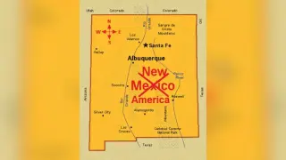 Trump posts map renaming New Mexico to 'New America'