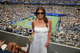 The spotlight competes with the match at the US Open