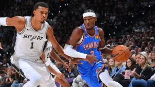 Thunder Defeat Spurs 116-104 in Season Opener as Wembanyama Struggles